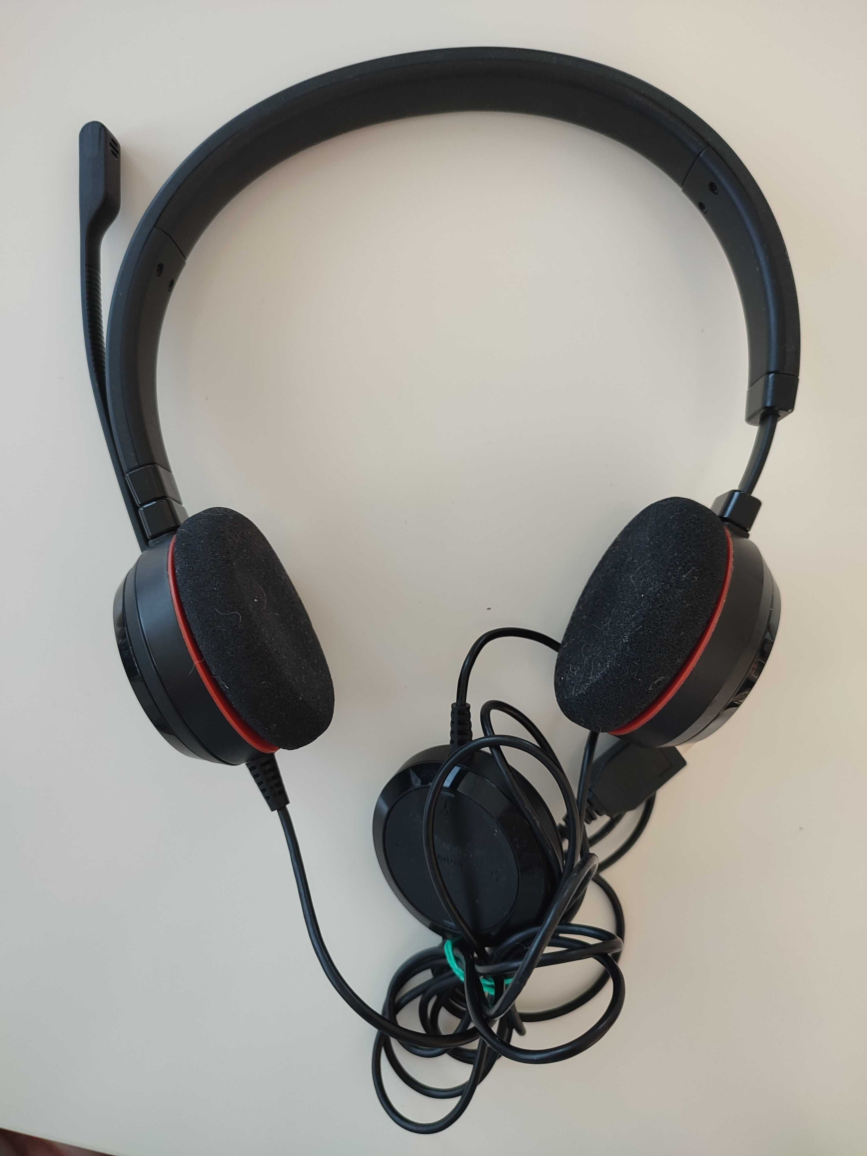 Słuchawki przewodowe zestaw słuchawkowy Jabra HSC016