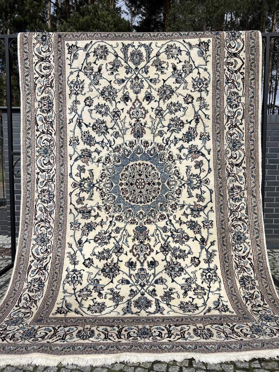 Jak nowy dywan perski Nain z Iranu  305x195 galeria 35tys