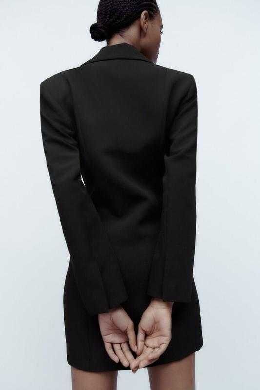 Сукня-піджак ZARA чорний жіночий міні L-XL