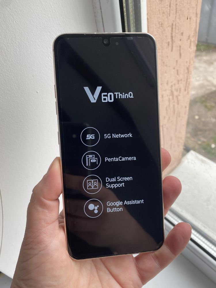 Новый LG V60 ThinQ 8/128 гб Neverlock