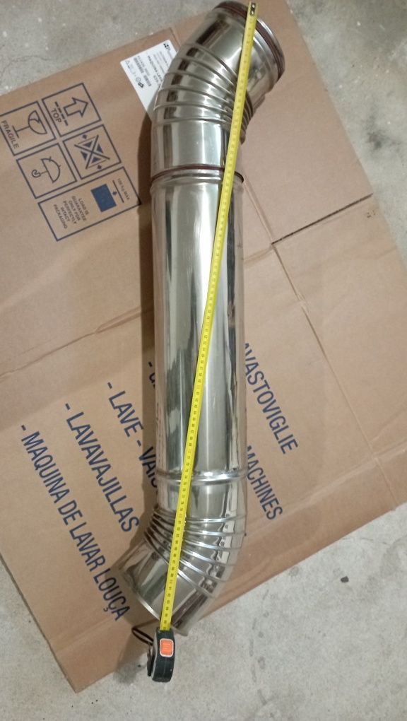 Tubo em inox 150mm