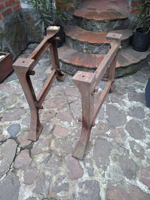 Zabytkowe nogi do stołu Loft industrial