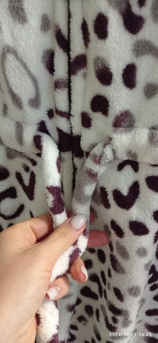 Теплий кігурумі з капюшоном, розмір М-Л