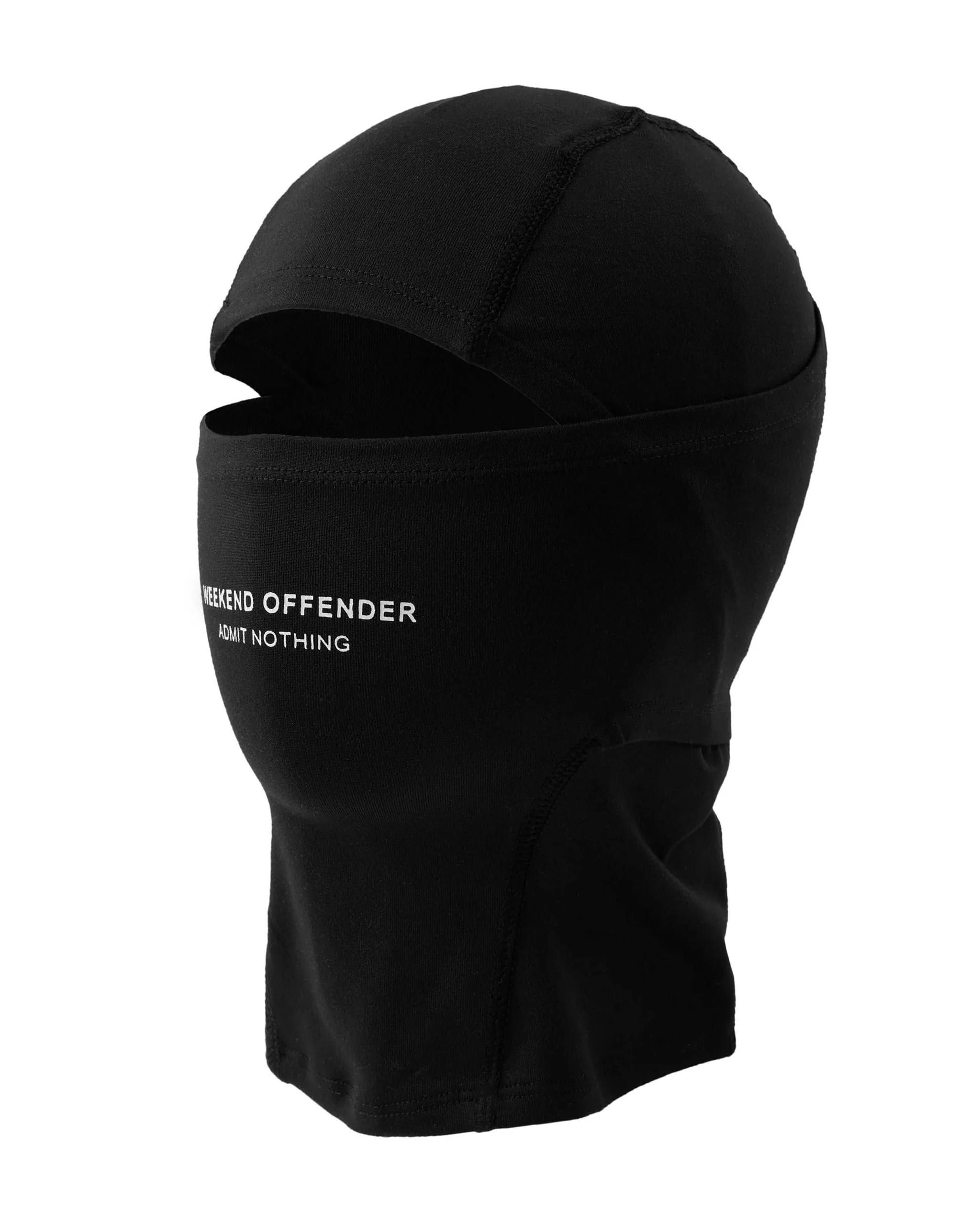 Weekend Offender балаклава чёрная новая