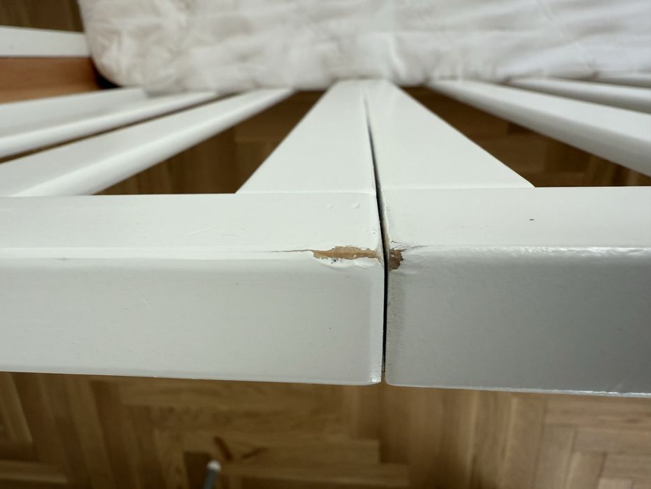 Łóżeczko Kinderkraft KOYA 4w1 – białe, stan bardzo dobry