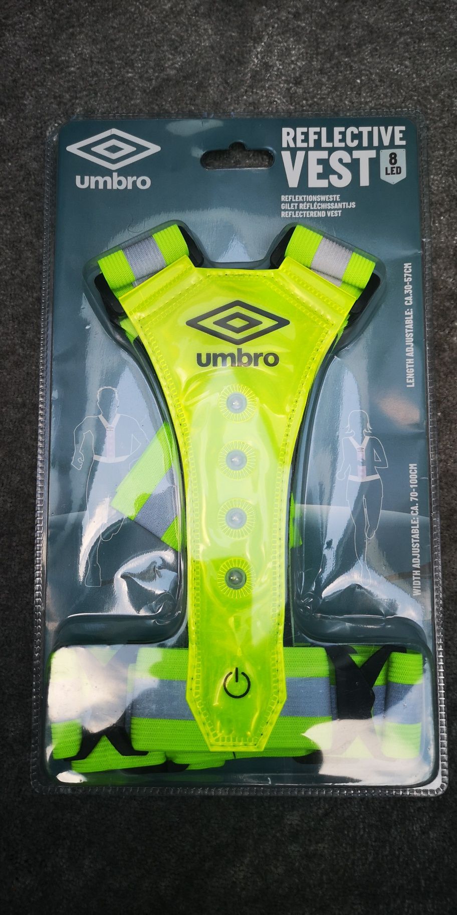 Nowa kamizelka odblaskowa Umbro (Reflective Vest Umbro item no. 26575)