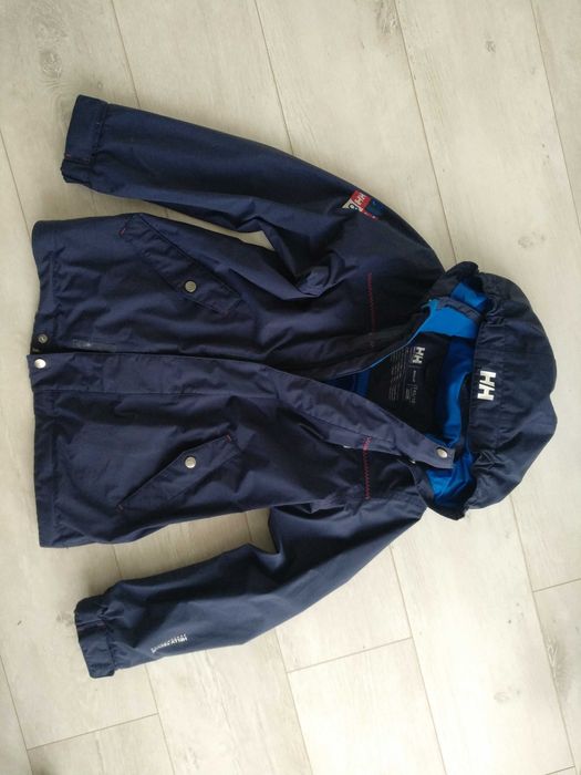 Kurtka granatowa dla chłopca Helly Hansen rozm. 140