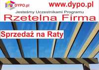 Raty / Poliwęglan komorowy Lity płyty dach taras pergola szklarnia