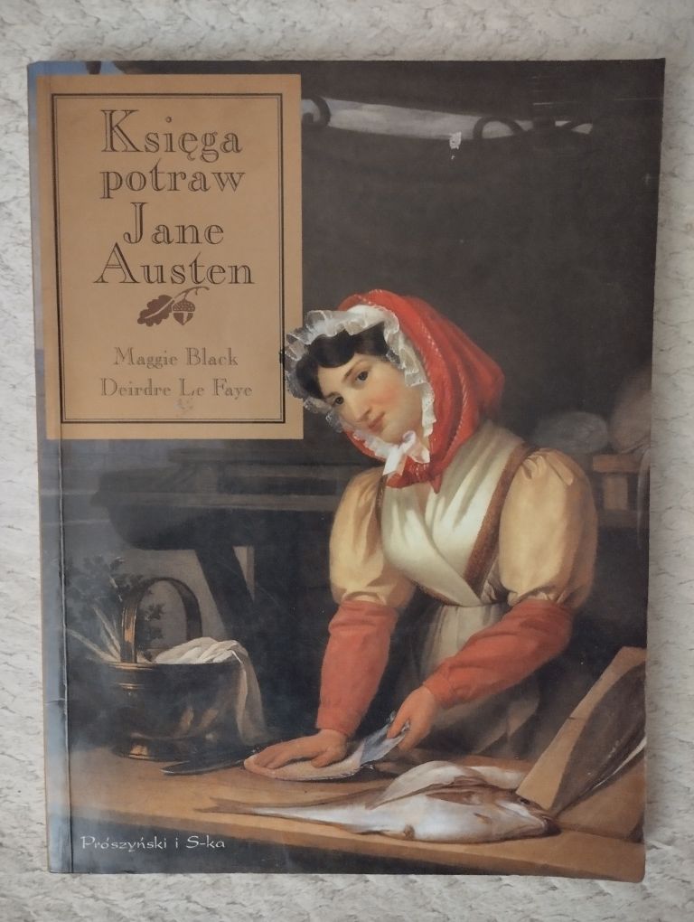 Księga potraw Jane Austen.