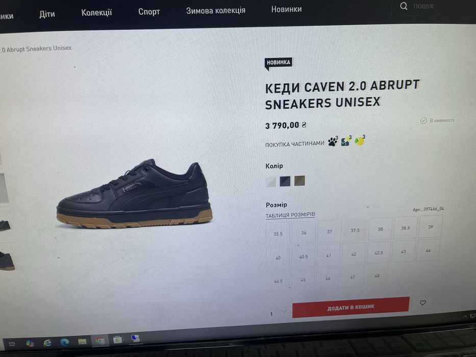 Кеди чоловічі Puma