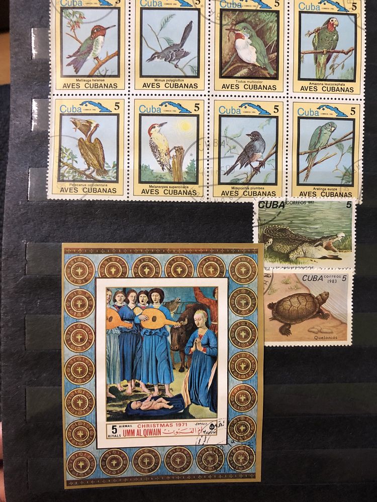 Znaczki - kolekacja róznego rodzaju znaczków z różnych lat
