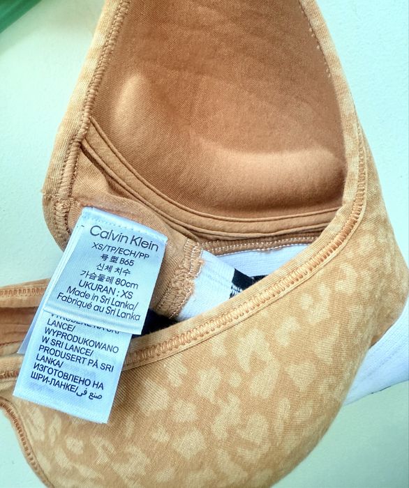Nowy biustonisz sportowy Calvin Klein