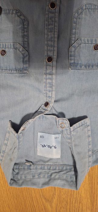 Koszula jeansowa 128