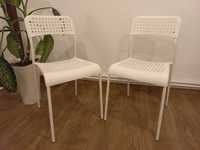 Krzesła białe nowoczesne