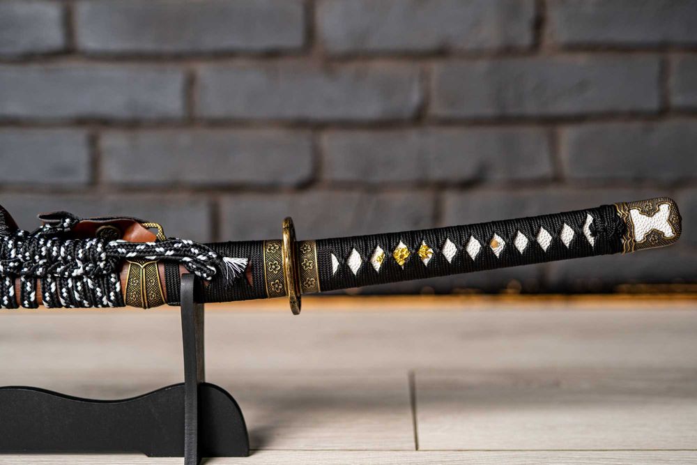 Miecz Samurajski Japońska Katana Stal T10 Handmade Hamon  Wa-Wa  62HRC