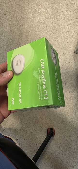 Transmiter CGM Anytime CT3 cukrzyca