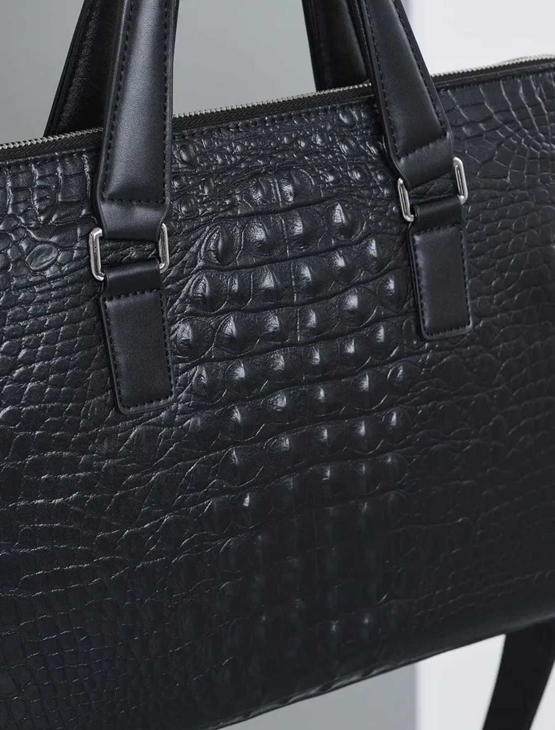 Чоловічий модний мужской офисный деловой портфель для документів сумка