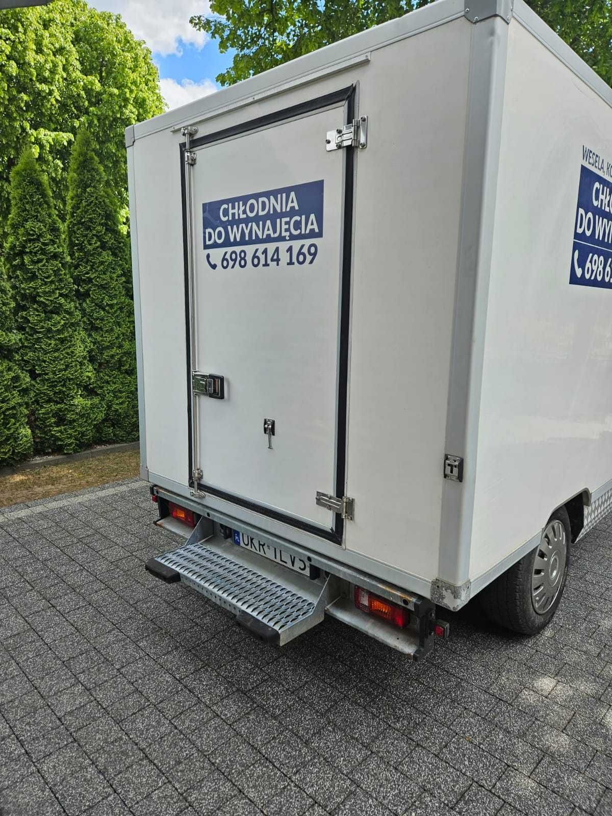 WYNAJEM CHŁODNI, chłodnia mobilna na wesela, komunie