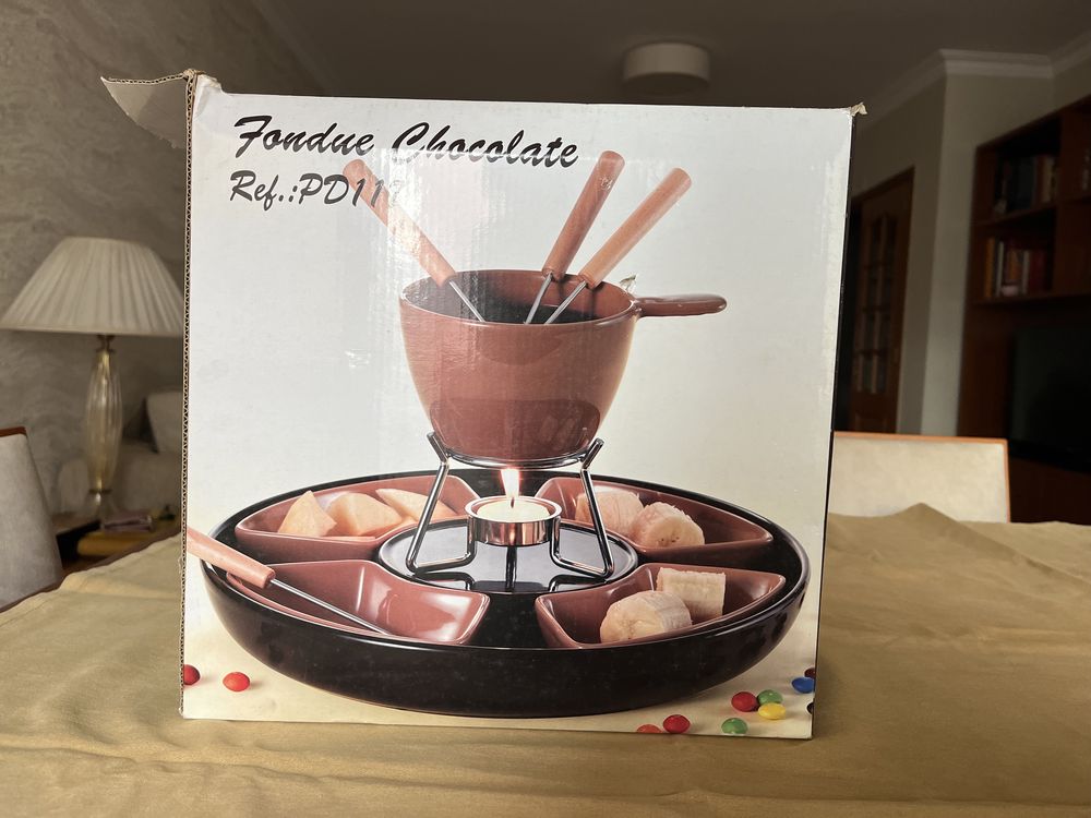 Set de fondue chocolate