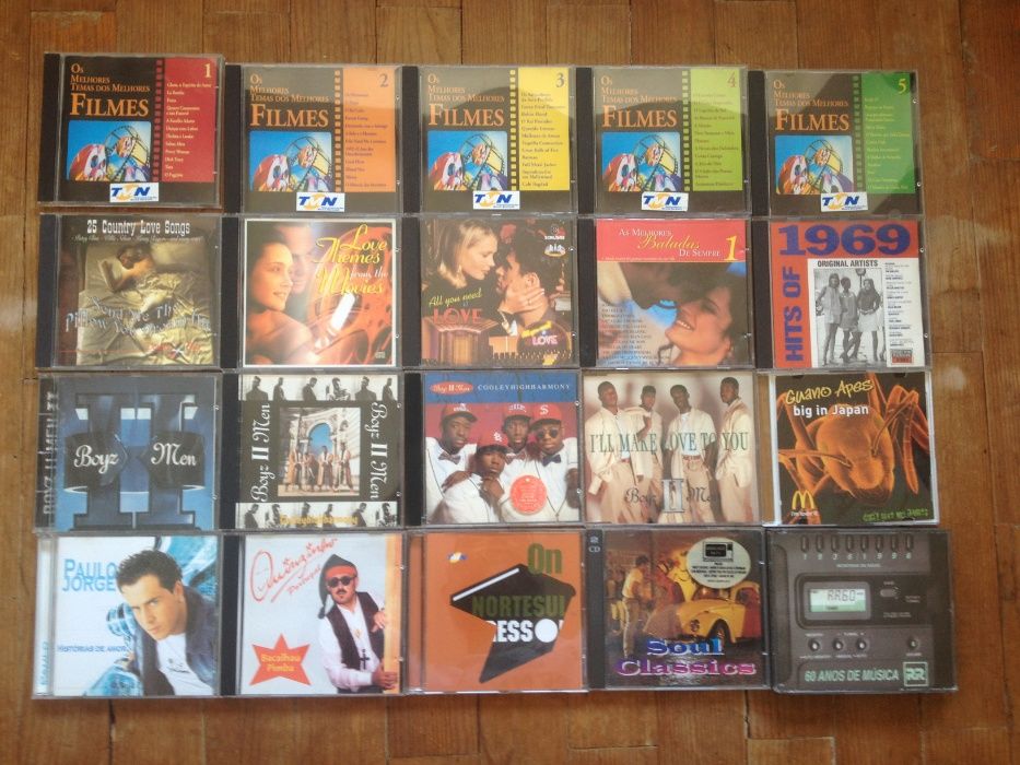 Cd´s de Música Anos 80-90