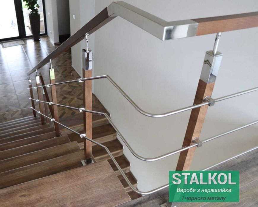 Входные группы ограждения перила и поручни из нержавейки Ровно и обл.