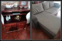 Mobílias de quarto, sala e sofá