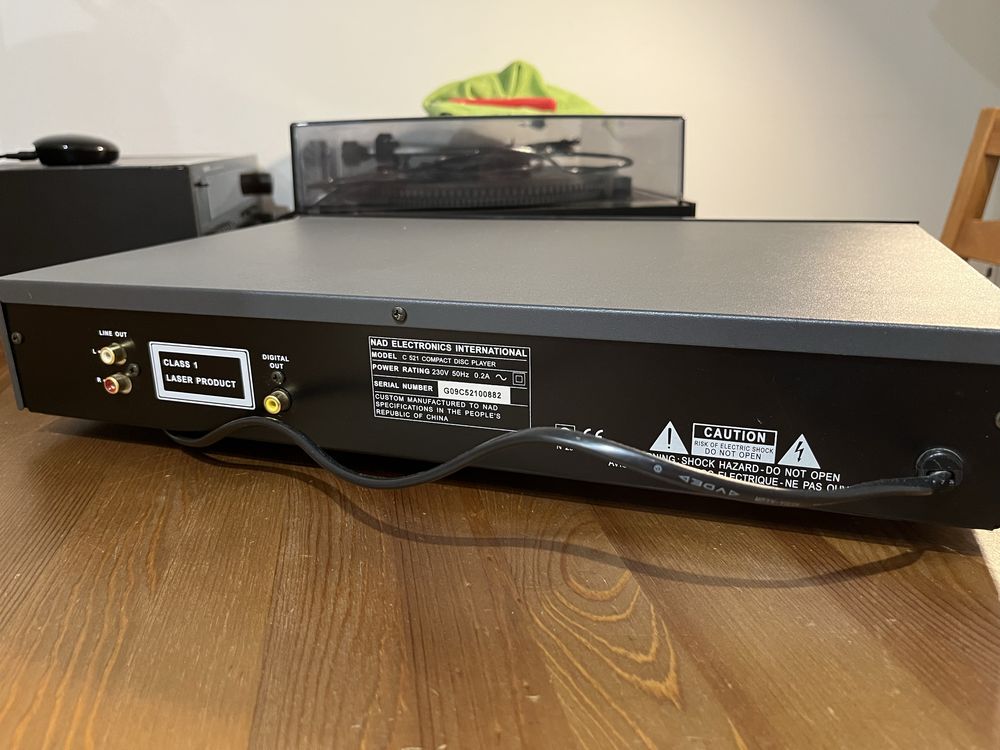 Odtwarzacz NAD Campact Disc Player C 521