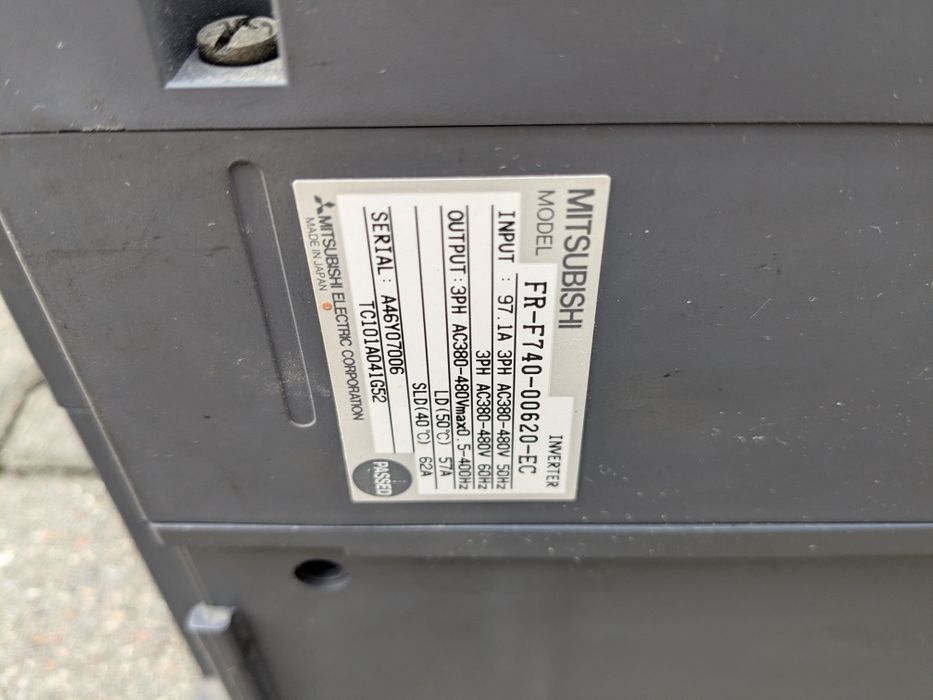 Falownik Mitsubishi FR-F740 30kW 60A 22kW