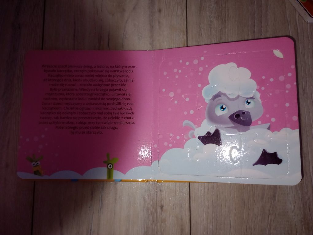 Książeczki dla maluszków + puzzle 8 szt.
