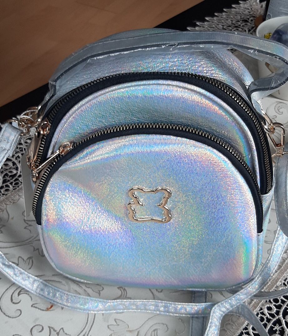 Torebka holo z paskiem