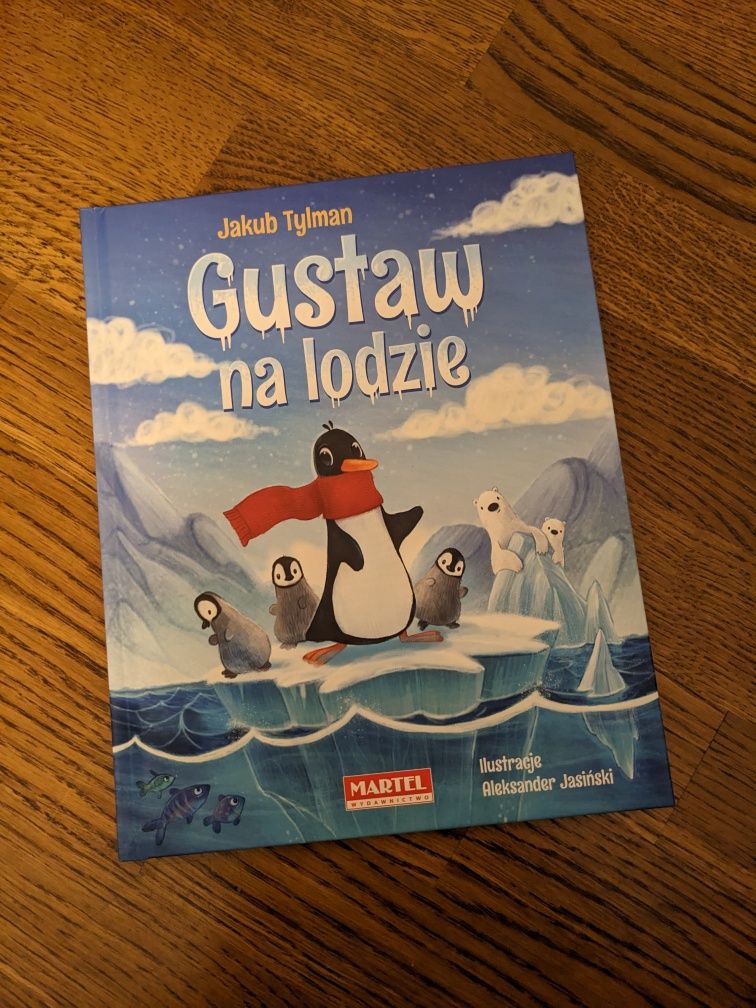 Książka Gustaw na lodzie Jakub Tylman z autografem