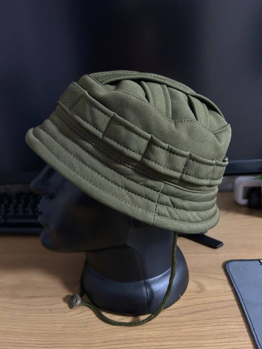 Панама Утеплена Soft Shell на флісі мультикам,піксель,олива,чорний