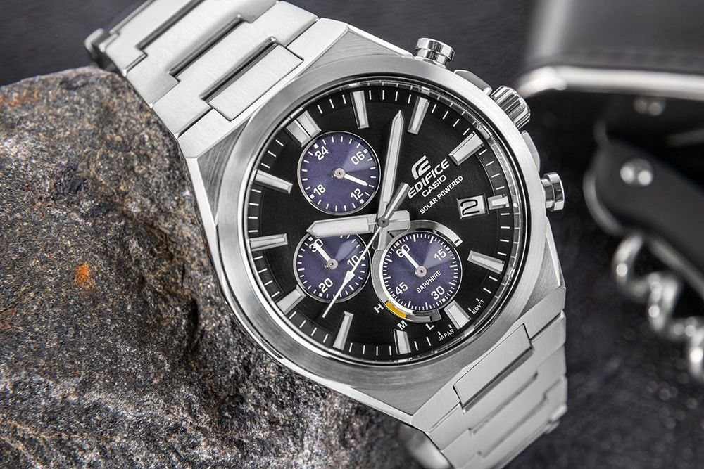 zegarek męski casio edifice solar efs-s630d-1avuef + box
