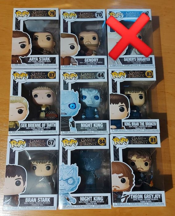 Funko Pop / Kolekcja / Gra o Tron / Game of Thrones