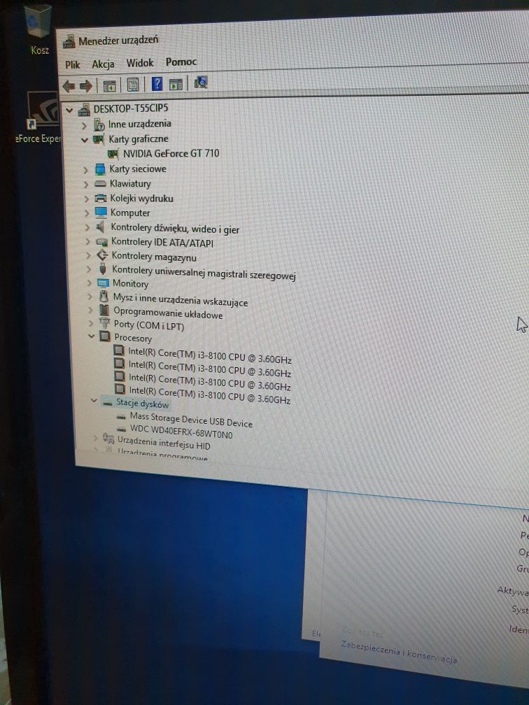 Intel 8gen/4TB/ddr4 8gb/graf 2Gb/wejście C do gier  GTA  CS go