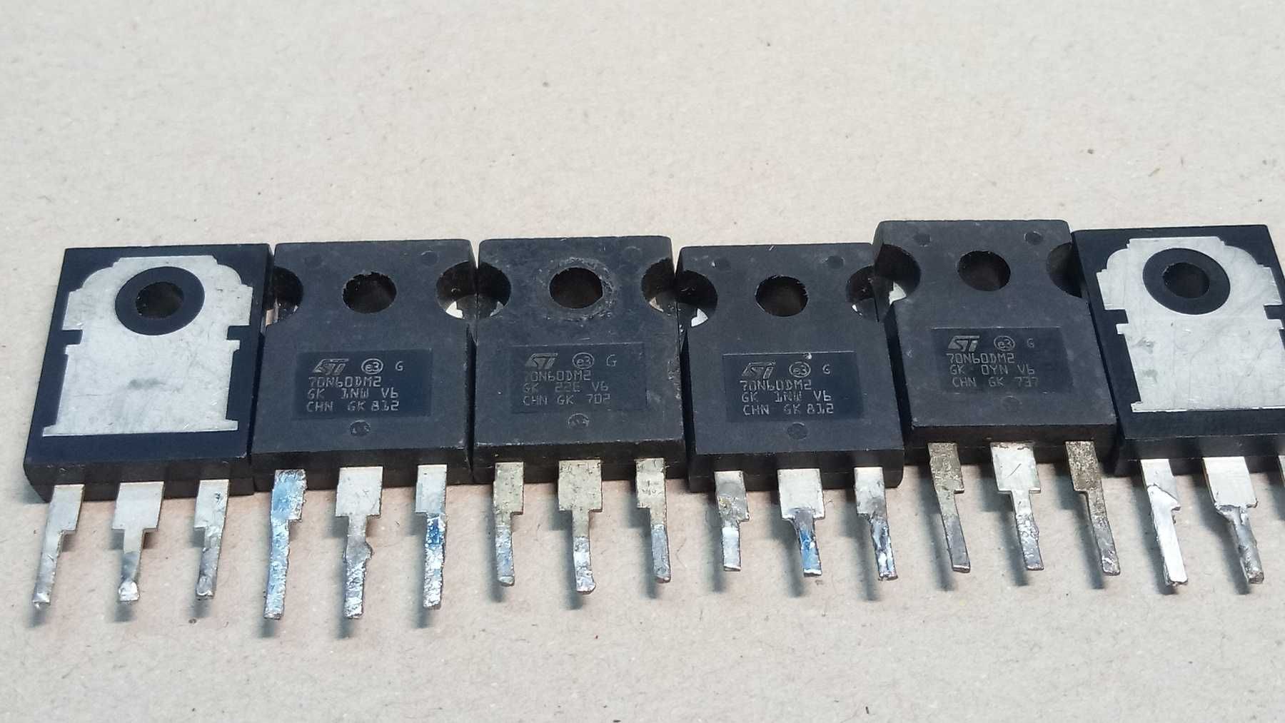 Транзистор N-канальний STW70N60DM2 оригінал.