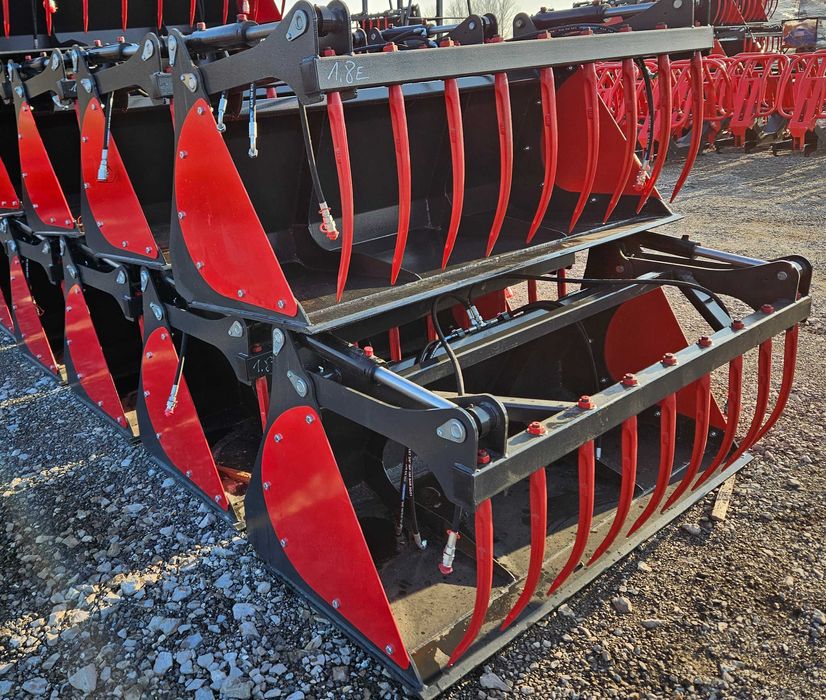 KROKODYL WIDŁY do SŁOMY od 105 >240cm euro-ramka/tłok/mx/sms/faucheux