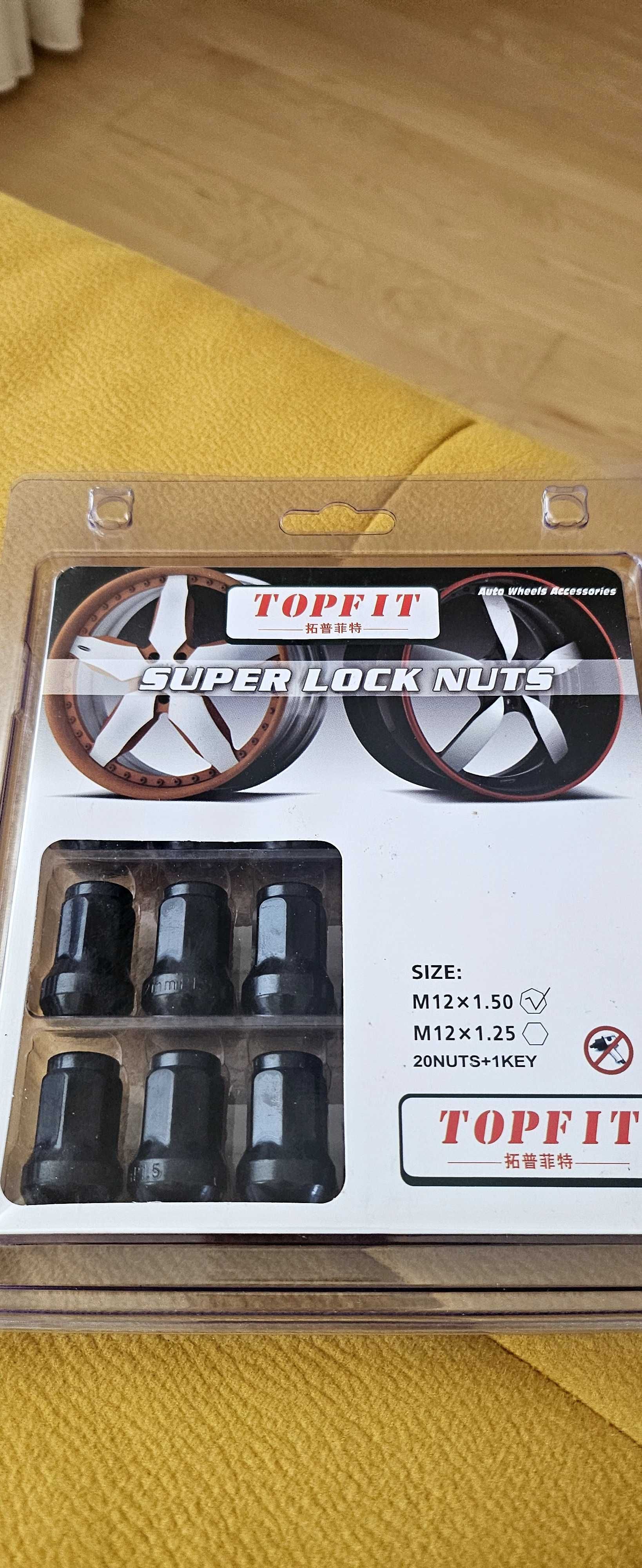 Porcas de roda m12 x 1.5