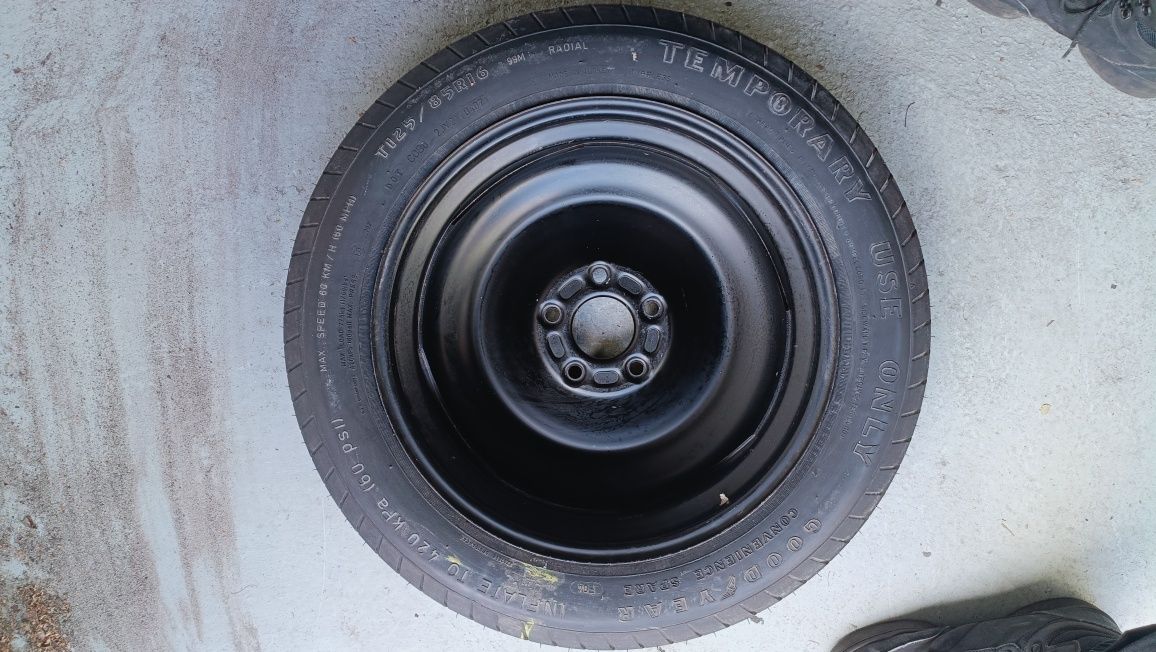 Koło dojazdowe zapasowe ford volvo 5x108 4,0bx16 et25