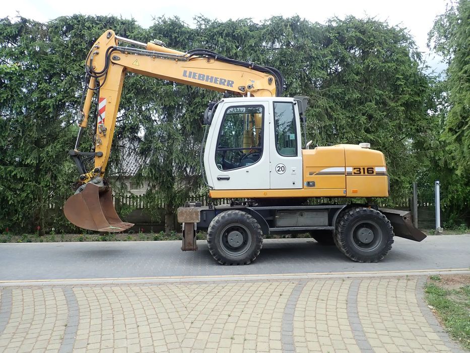 Liebherr A316  gotowa do pracy