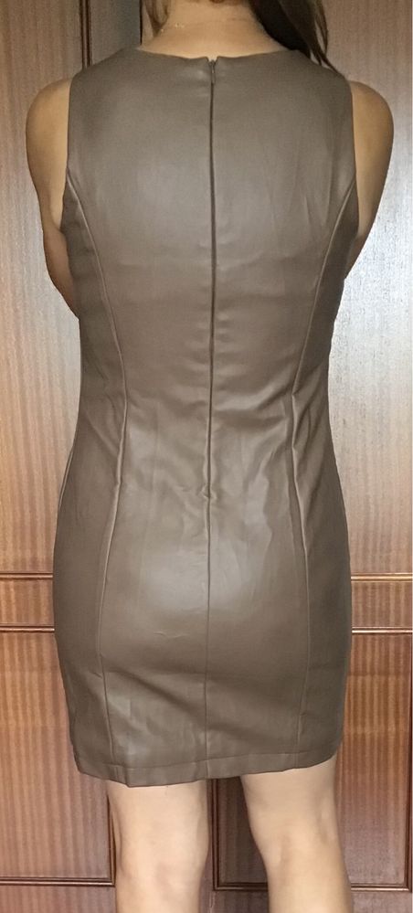 Vestido mulher castanho