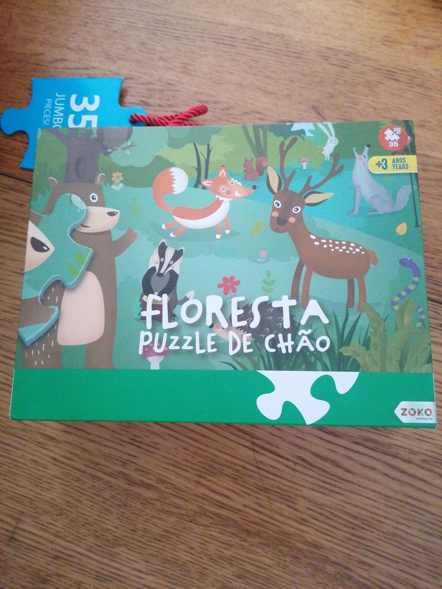 Puzzle de Chão 35  peças Jumbo