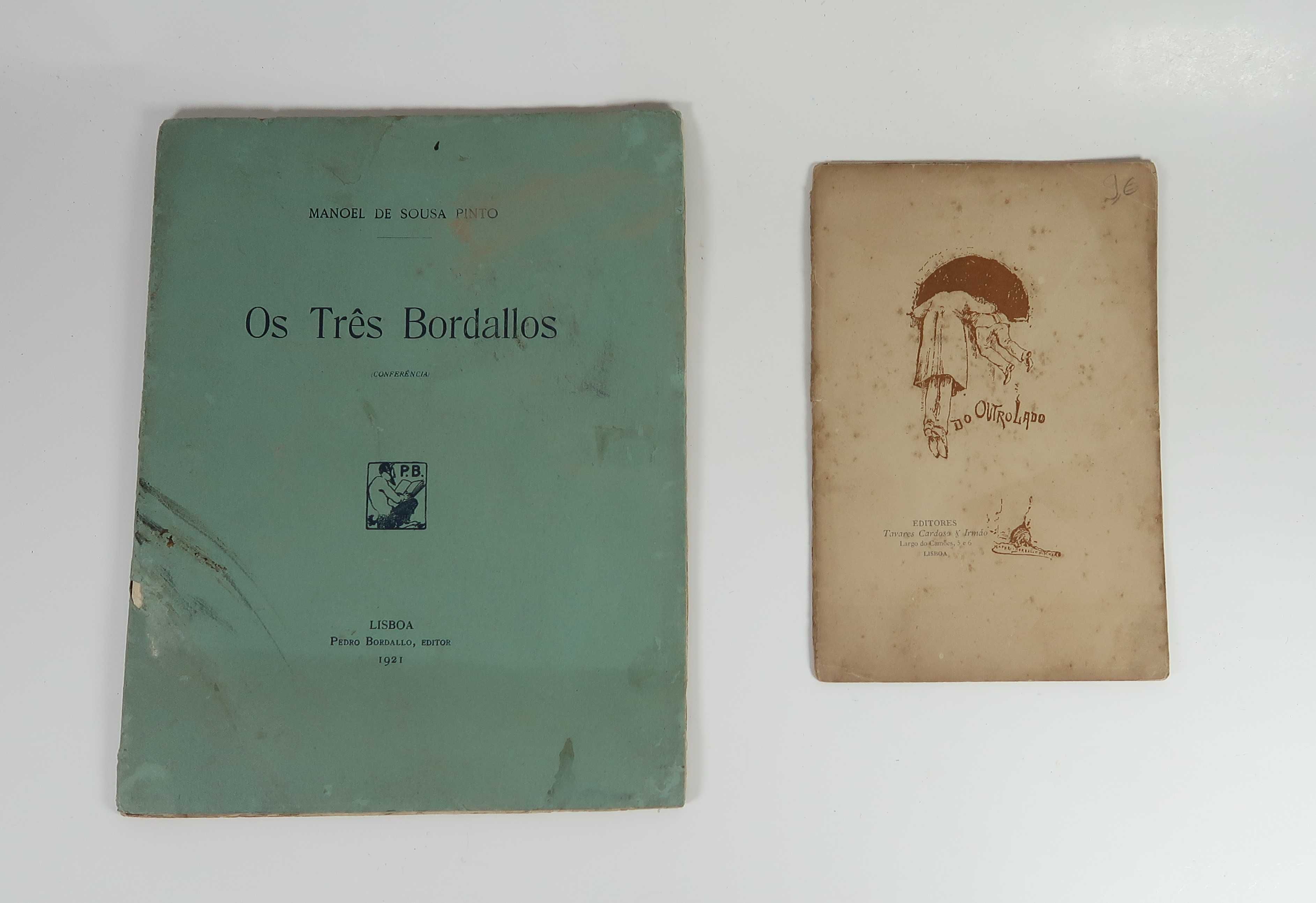 Os três Bordalos + Do outro Lado - Bordallo Pinheiro (livros raros)