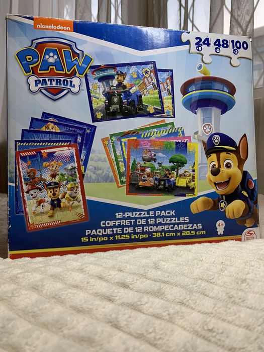 Пазли Щенячий патруль, paw patrol, цуцкнячий патруль, lego, sbabam