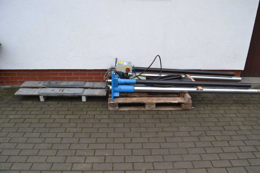 Podnośnik podposadzkowy Slift 3,5t 3500kg stemplowy podnosnik najazd