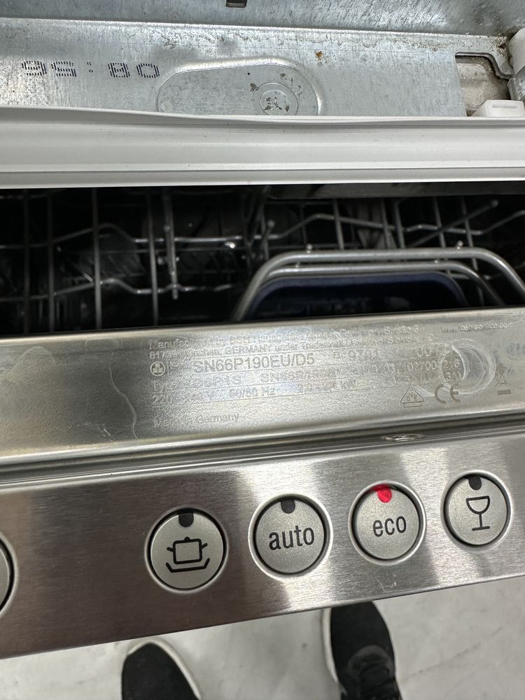 Тук-тук!Siemens sn66p190eu Посудомийна машина