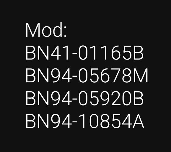 Placa principal Samsung série UA, UE e outras