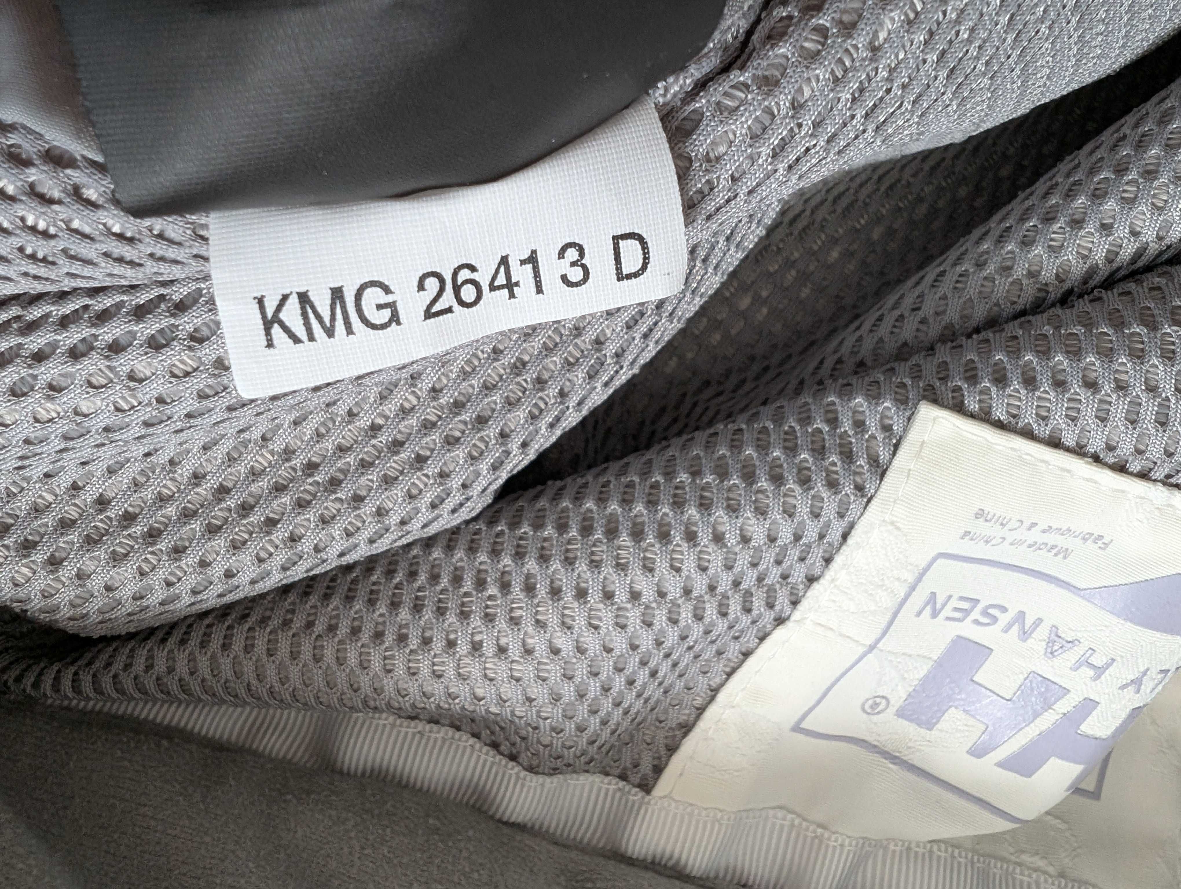 Kremowe spodnie narciarskie haftowane w kwiatki Helly Hansen Tech M 38