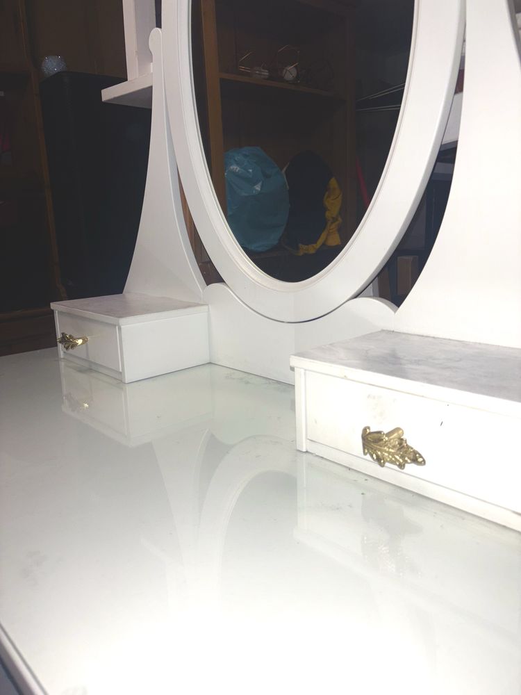 KOMODA + TOALETKA ikea (custom) zestaw lub oddzielnie