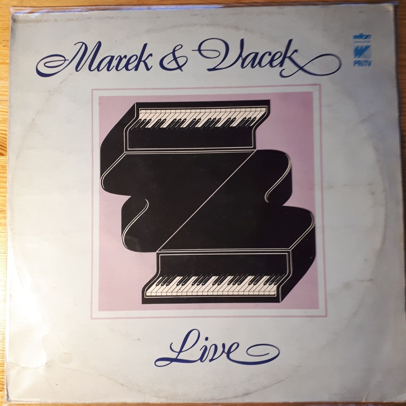 Płyta winyłowa - Marek & Vacek – Live, LP, NM/VG